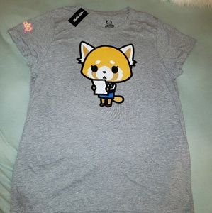 Aggretsuko women's short sleeve t shirt